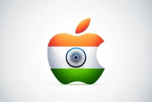 (Graphic by Swarajya/Apple Logo & Indian tricolor)
